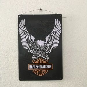Harley Davidson wall sign